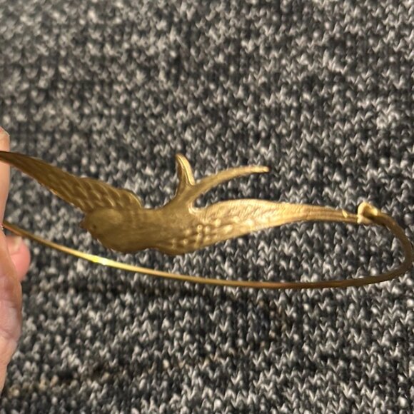 Brass Handmade (Etsy) Swallow Bracelet - Picture 4 of 4